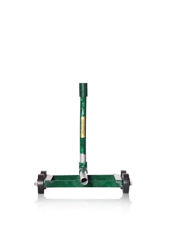 Image of Fieldstar Impulse Brass Heavy Sprinkler with 4 Wheel Stand, High Impact Water Sprinkler for Gardening & Agriculture