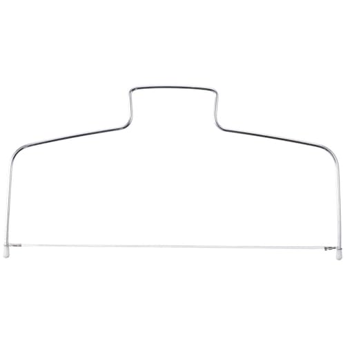 couponhub Adjustable Cake Leveler Cake Slicer with Stainless Steel Wires and Handle for Leveling Tops Pizza Bread Delaminator Cutter