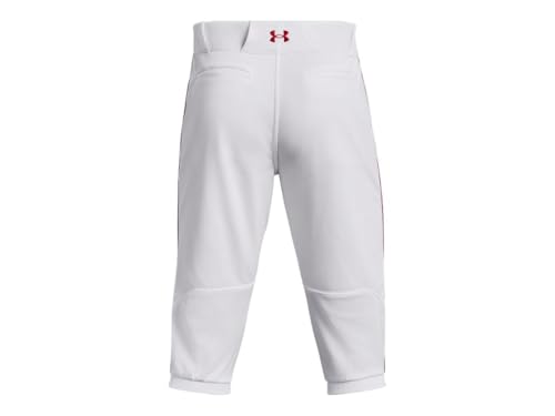 Under Armour - - Apito Gameday Vanish Knckr para homens, branco/vermelho, XG