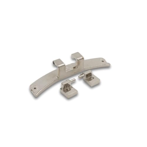 FAGOR BRANDT VEDETTE SAUTER DE-DIETRICH - CHARNIERE DE HUBLOT AVEC SUPPORT POUR LAVE LINGE FAGOR BRANDT VEDETTE SAUTER DE-DIETRICH