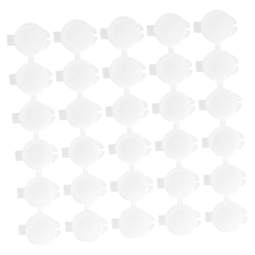 Homoyoyo 30pcs Paint Pots Lids Storage Containers Empty Paint Pots Boys and Supplies