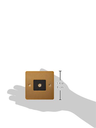 MK Edge K14320SAGB TV/FM Non-Isolated - Satin Gold - Image 3