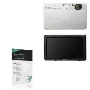 Screen Protector Compatible with Sony Cyber-Shot DSC-T700 - ClearTouch Crystal Anti-UV EyeCare (2-Pack), Filters Out Harmful Blue Light Reduce Fatigue