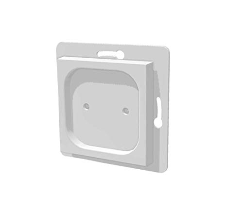 meeboo Adapterrahmen für Tradfri Schalter/System 55 weiß Cover