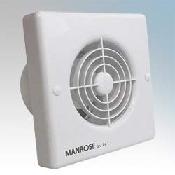 Manrose QF100HX5 Zone 1 Quiet Extractor Fans 100mm 4"