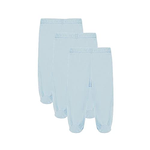 Kit 3 Calças Básica, basicamente., Bebê, Azul Ceu, MB