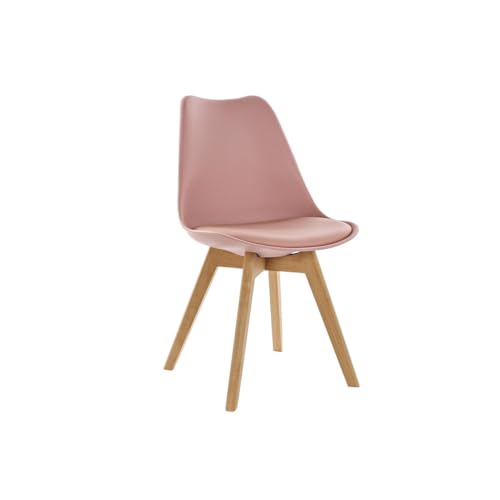 Home ESPRIT Silla Rosa Natural 48 x 55 x