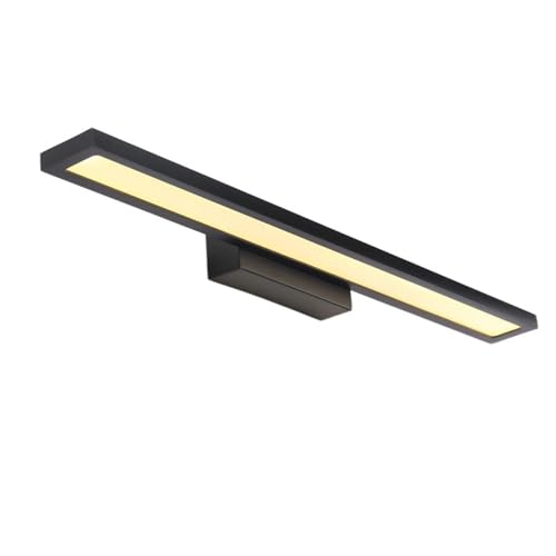 Moderna Luz LED Para Espejos De Baño Aluminio Lámpara De Baño Impermeable IP44 Regulable 3000K-6000K Aplique De Pared Para Tocador De WC Linterna Antiniebla Iluminación De Belleza Para Maquillaje