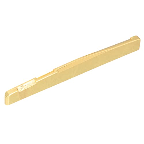 NULYLU Guitar String Saddles Nuts Set Electric Guitar Nut Guitar Bass String Nuts Guitar Accessory Kit Easy Fit