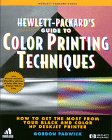  Hewlett-Packard\'s Guide to Color Printing Techniques: How to Get the Most from Your Black and Color Hp Deskjet Printer: How to Get the Most from Your Color Deskjet Printer