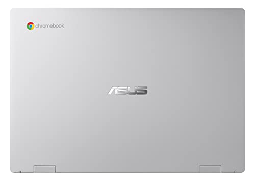 ASUS Chromebook CX1400CNA-BV0210 - Ordenador Portátil 14" (Intel Celeron N3350, 8GB RAM, 32GB eMMC, HD Graphics 500, Sistema operativo Chrome) Color Plata - Teclado QWERTY español