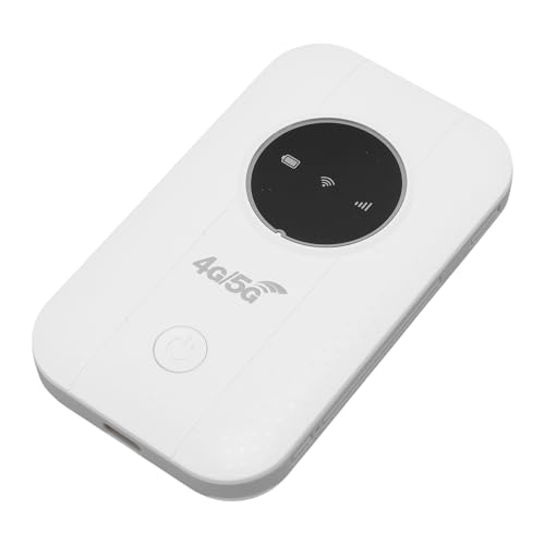 ZASCHMOY Hotspot Móvil WiFi 4G 5G Portátil, Acceso a Internet de Alta Velocidad de 300 Mbps para hasta 10 Dispositivos, Ideal para Viajes, Negocios y Campamentos