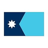 CafePress Minnesota State Flag Rectangle Car Bumper Magnet