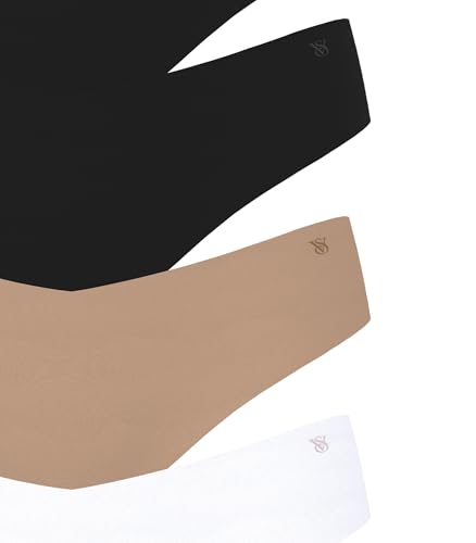 Image of Victoria's Secret Women's No Show Thong Underwear, Panties for Women, Multi Pack (XS-XXL)