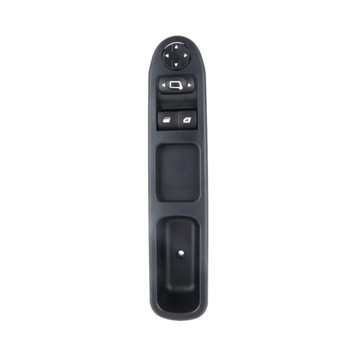 Bouton lève-vitre 6554.QC à commande fluide pour panneau conducteur Citroen C3 RHD