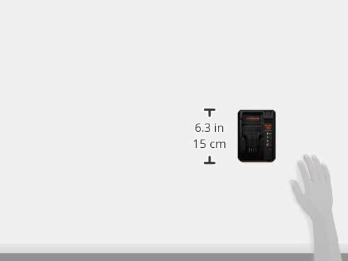 Dimensions of BLACK+DECKER LC1418N Rapid Charger