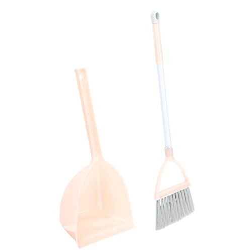 FOMIYES Mini Broom and Dustpan Set for Kids Kids Cleaning Tools Toddler Broom Set