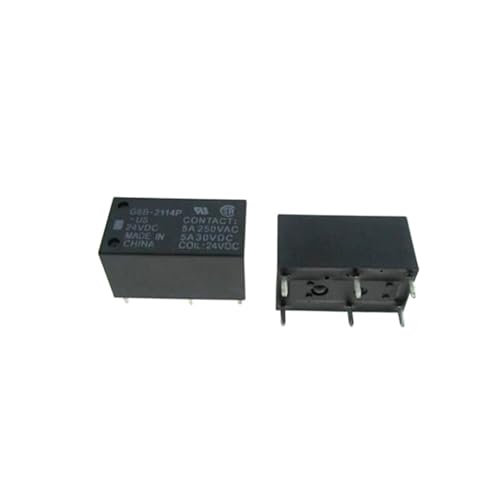 Relais G6B-2114P DC24V isolation haute tension et commutation 5A pour PCB