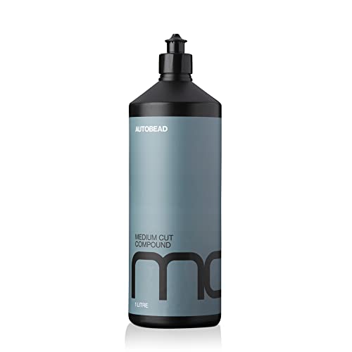 Autobead Medium Cut Compound 1L - Lubricating Intense Car Polish for High Gloss Finish - Removes Imperfections and Swirl Sanding Marks up to 2500 Grade