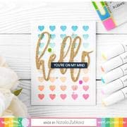 Waffle Flower Oversized Hello Stamp Set - Is The Next Set In The Popular Oversized Series Of Stamps And Dies By Cardmaker Jj Bolton. #TOP1