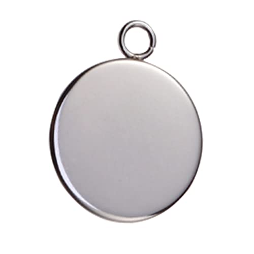 SEWACC 150 Pçs Bandeja De Vidro Bandeja Redonda Fecho Pingente Para Colar Bisel Pingente Em Branco C