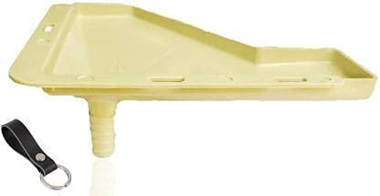 Image of Window Air Conditioner Drain Tray (Vertical Hole Type) Compatible with All Brands Window AC 0.75 /1 /1.5 /2 Ton (Grey-450)