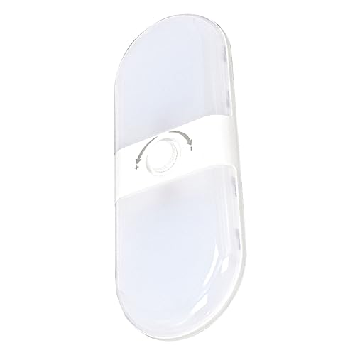 Cabilock Rv Ceiling Light 12-24v Led Interior Camper Dome Light 3 Colors Dimmable Caravan Lighting