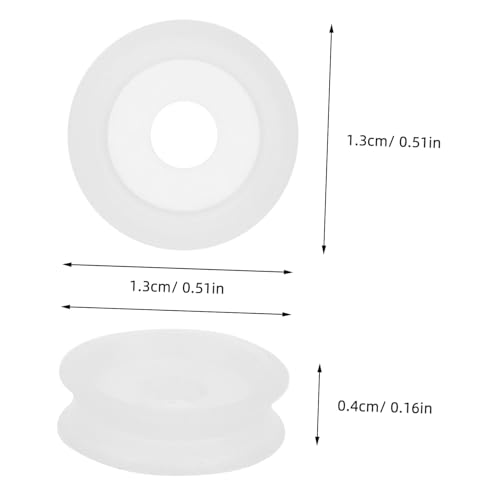 Piezas de reemplazo Alipis para ollas a presión: válvula flotante, tapas selladoras y anillos de junta de silicona (juego de 12) miniatura 2