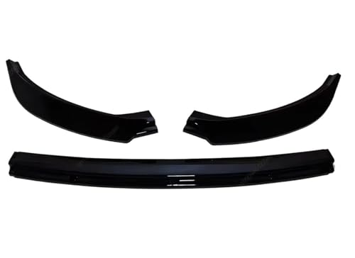 Aileron de pare-chocs avant Seat Ibiza MK5 fini en noir brillant effet miroir durable