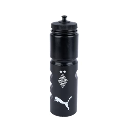PUMA Trinkflasche 0,75L | Borussia Mönchengladbach | Offizieller Fanartikel Fohlenshop | Druckverschluss, Tritan, Gladbach Trinkflasche