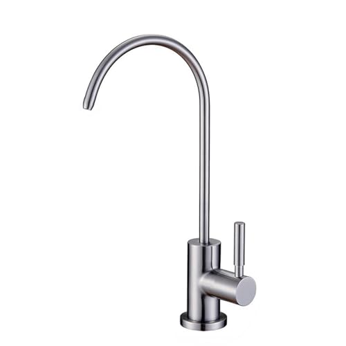 Robinet filtre gris cuisine rotatif anti-calcaire eau douce évier