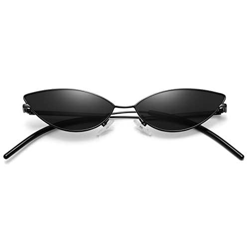 MEETSUN Retro Cat Eye Sunglasses for Women Men