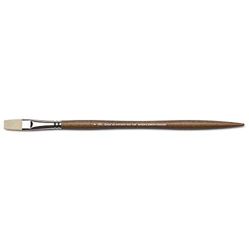 Winsor & Newton 5010408 Synthetic Artist Oil Brush with High Elasticity and Durability