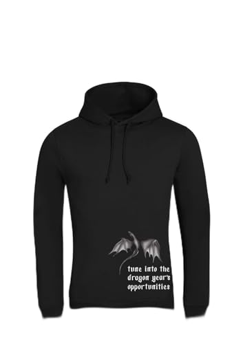 Sweat à capuche CodeLife noir homme XS hoodie collection Dragon