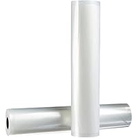 Amazon Basics Rotoli sottovuoto per alimenti, Riutilizzabili, 30 cm x 600 cm, 2 unità