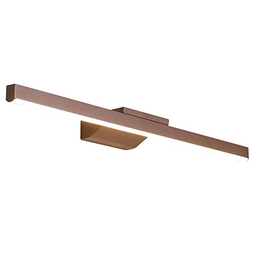 Bandeau lumineux LED étanche 100 cm en aluminium blanc pour miroir de bain