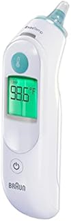 Braun ThermoScan 6, IRT6515 – Digital Ear Thermometer for Adults, Babies, Toddlers and Kids – Fast, Gentle, and Accurate with Color Coded Results