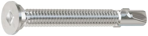 Tornillo autoperforante plano #12 x 2.5 pulg. Simpson Strong-Tie miniatura 3