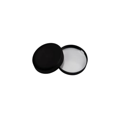 North Mountain Supply 110mm Black Plastic Lids