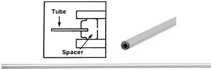 CRL 12" Stainless Steel Capillary/Breather Tubes for Insulating Glass Units 100/PK Pack of 100
