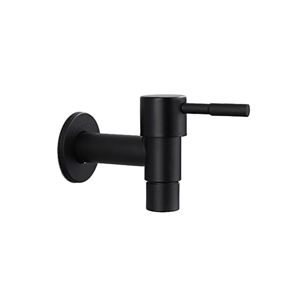 Fregona-Piscina-Grifo-Grifo-Agua-Montado-en-la-Pared-Balcon-Fregadero-Fregadero-Grifo-de-Balcon-Montado-en-la-Pared-Grifo-Negro-para-Lavadero-Bano-Jardin-Cocina Fregona-Piscina-Grifo-Grifo-Agua-Montado-en-la-Pared-Balcon-Fregadero-Fregadero-Grifo-de-Balcon-Montado-en-la-Pared-Grifo-Negro-para-Lavadero-Bano-Jardin-Cocina