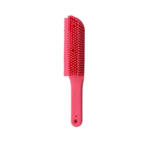 PEBBLE HUG 1 x Pet Hair Brush Rubber Multi Purpose Cleaning Brush with Scratch Free Rubber Bristles - Image 3