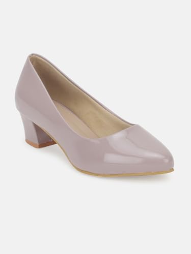 Image of Marc Loire Women's Block Heel Pump Shoes for Office, Party and Formal Occasions