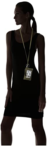 Image of Vera Bradley Women's Cotton Zip ID Case and Lanyard Combo