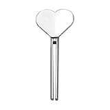DTREEL Metal Toothpaste Squeezer, Heart-Shaped Tube Squeezer,Tube Presser Tube Roller Tube Wringer Keys Dispenser Roller for Toothpaste Cosmetic Oil Cream Paint Squeezer