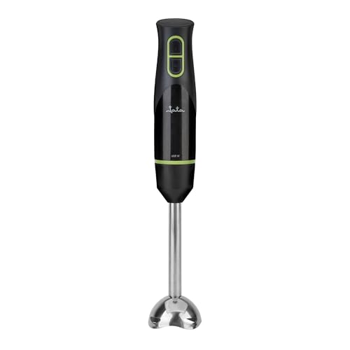 JATA JEBT0126 - Batidora de Mano 600 W | Cuchillas y Pie de Acero Inoxidable | 2 Velocidades y Función TURBO | Fácil limpieza | Diseño compacto y resistente