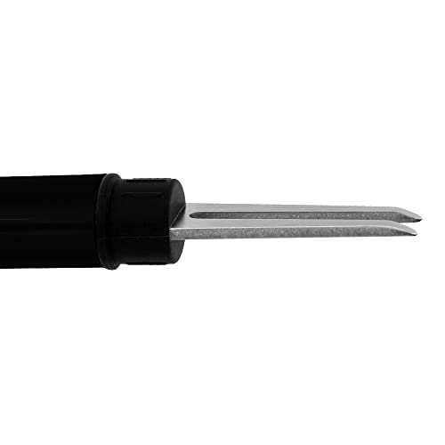 PINMEI Golf Divot Repair Tool Portable Divot Tools for Repairing The Green Stainless Steel Perfect for Men Women Golfer (Black (1 Piece))