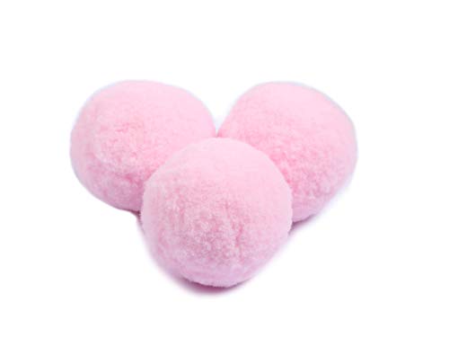 Pompons géants de 5,1 cm pour décorations de fête et ateliers manuels créatifs
