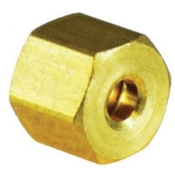38732 Nut, 5/32 in Tube, Brass (7 Pack)
