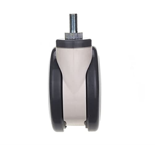 Ruedas giratorias médicas de 5 pulgadas tornillo M12x25 con freno para carro de hospital 200kg 4